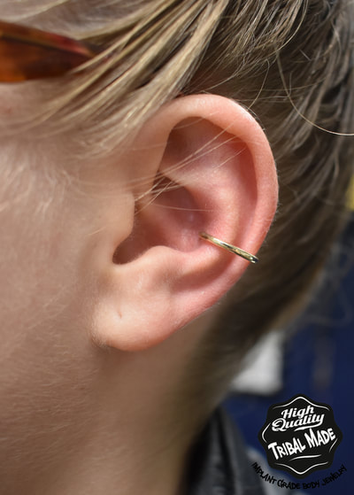 Gold Seamless Ring - perfect choice for this conch!